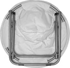 Urban Lifestyle Mongolian Faux Fur Saucer Chair, Off White