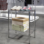 14" Deep x 24" Wide x 27" Height Wire Shelving Kit | 2-Tier |NSF Commercial Storage Rack Unit