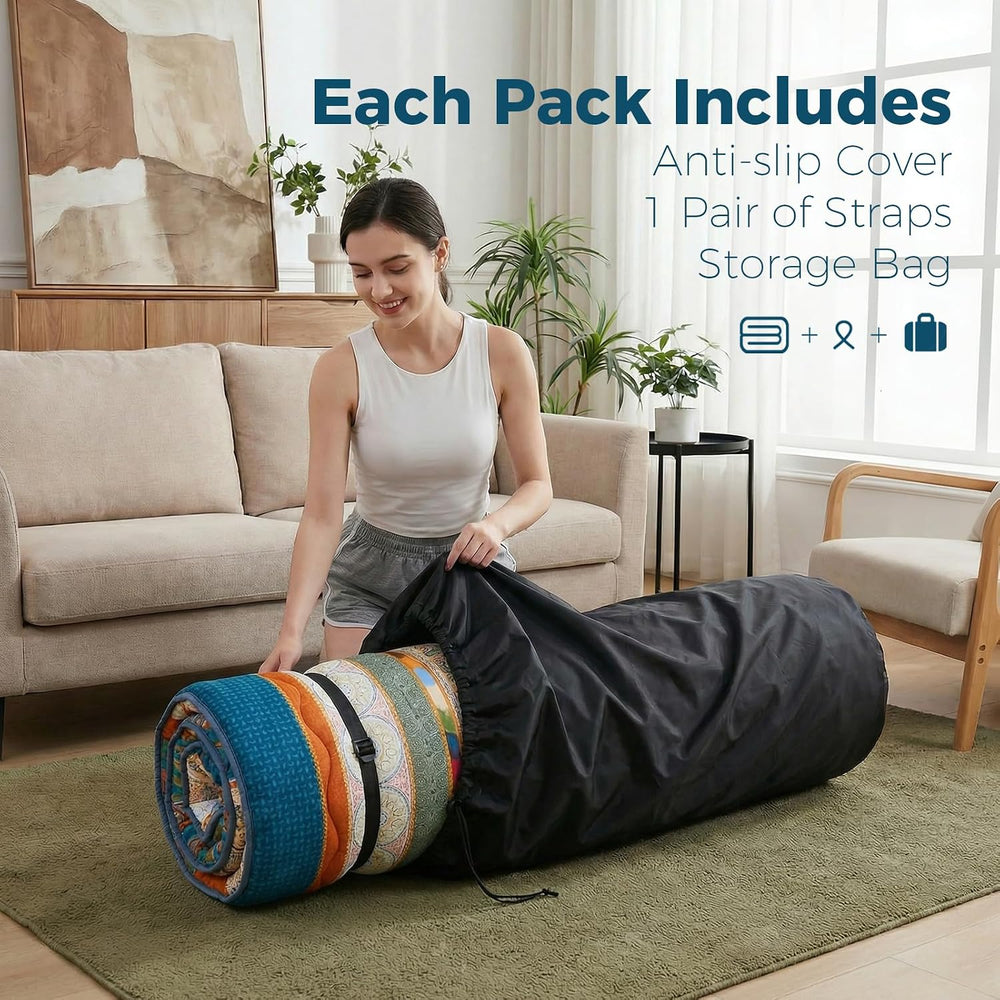 XICIKIN 2.5" Japanese Floor Mattress, Japanese Futon Mattress | Made wit...