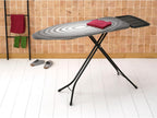 Brabantia - Ironing Board C - Extra Large Steam Unit Holder - Adjustable in Height - Non-Slip Rubber Feet - Cotton Cover with Foam Layer - Foldable XL Unit - Titan Oval - 49 x 18 inches