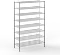 21" Deep x 54" Wide x 86" Height Wire Shelving Kit | 8-Tier | NSF Commercial Storage Rack Unit