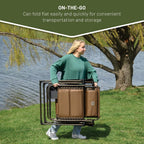 Timber Ridge Aluminum Zero Gravity Chair Set of 2, 350 lb Capacity Each | Padded Foldable Lounger with Side Table and Sliding Headrest; Reclines from 0° to 170° for Camping, Lawn, Patio or Indoor Use