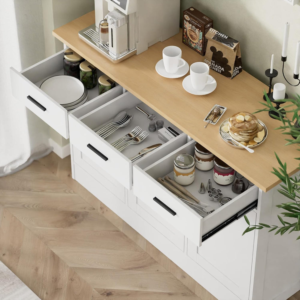 Buffet Cabinet with Storage - Buffets & Sideboards Kitchen Storage Cabine...