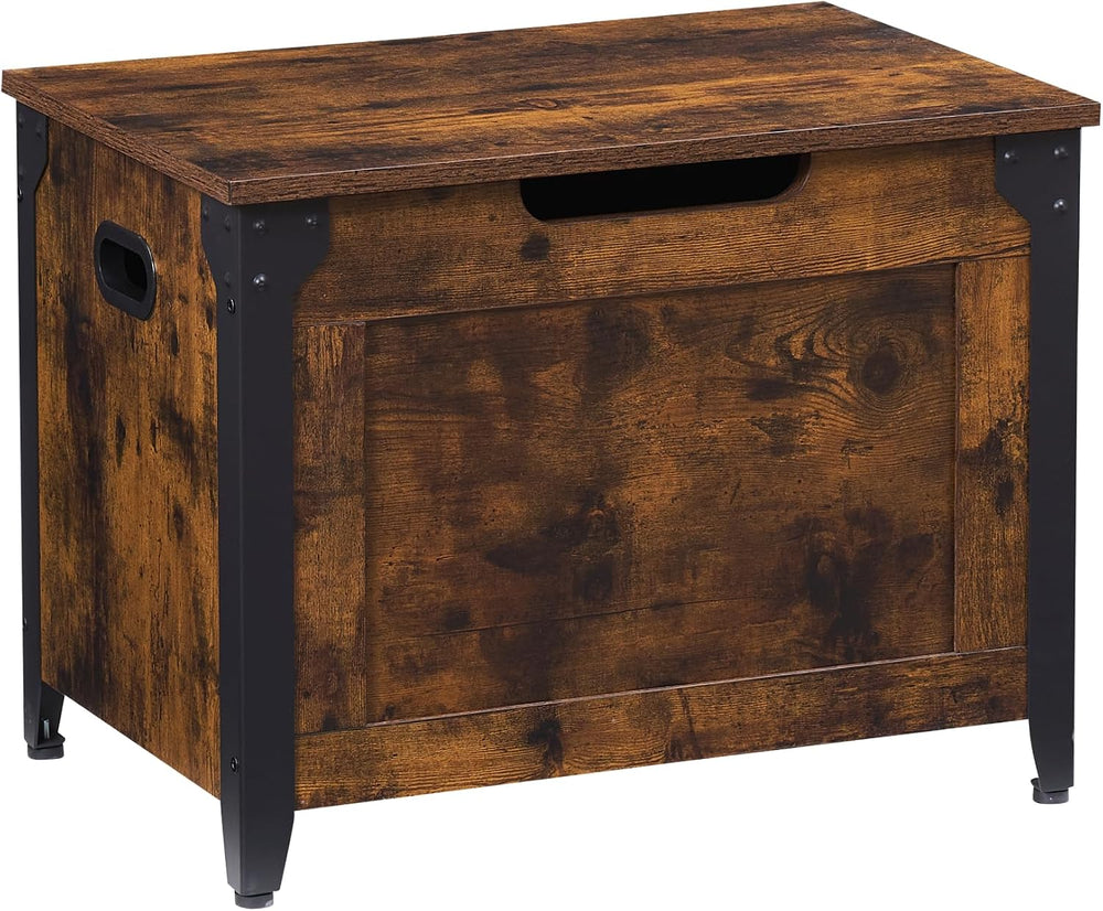 GAOMON 23.6" Storage Chest, Storage Bench with Safety Hinge | Farmhouse ...