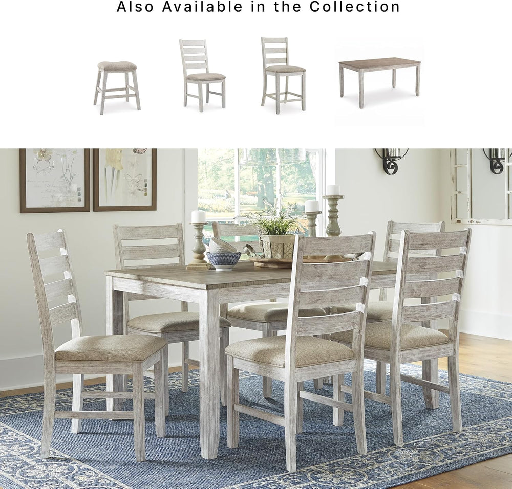 Signature Design by Ashley Skempton 3-Piece Counter Height Dining Table Set |...