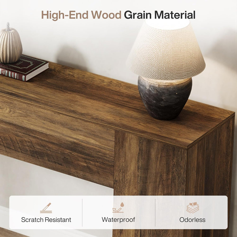 Tribesigns 71-Inch Long Console Table for Entryway, Farmhouse Sofa Console | ...