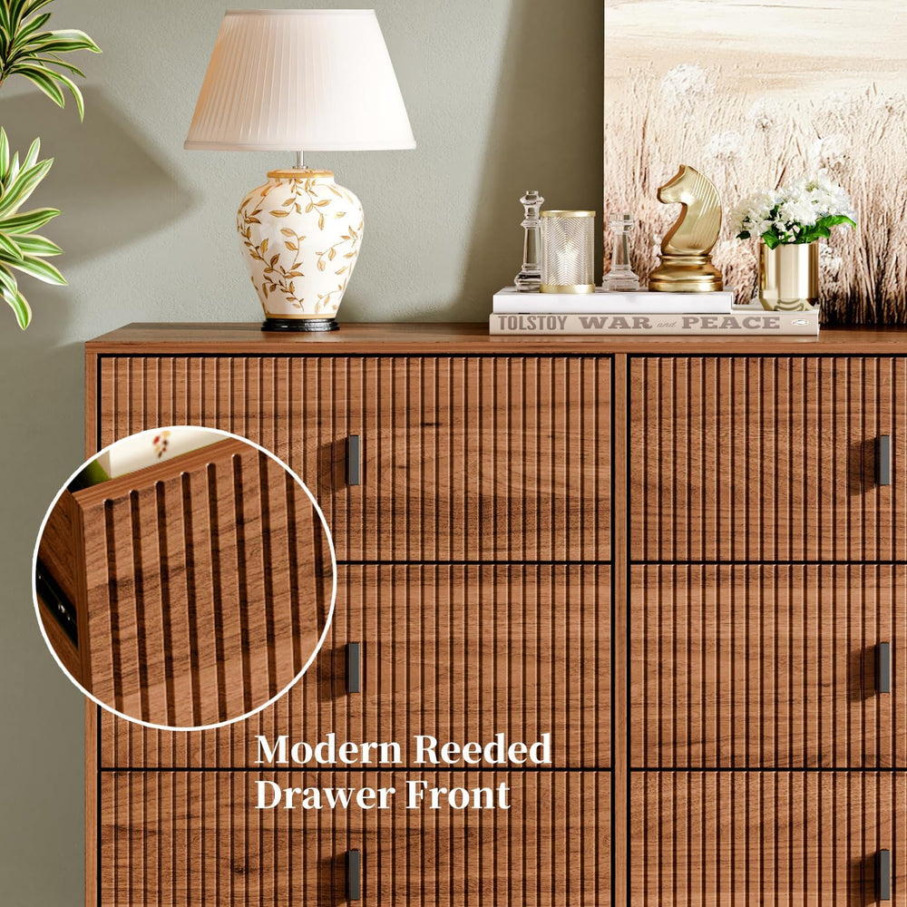 Chrangmay Modern Chest of Drawers with 9 Drawers,Deep Drawers,Clothes Organiz...