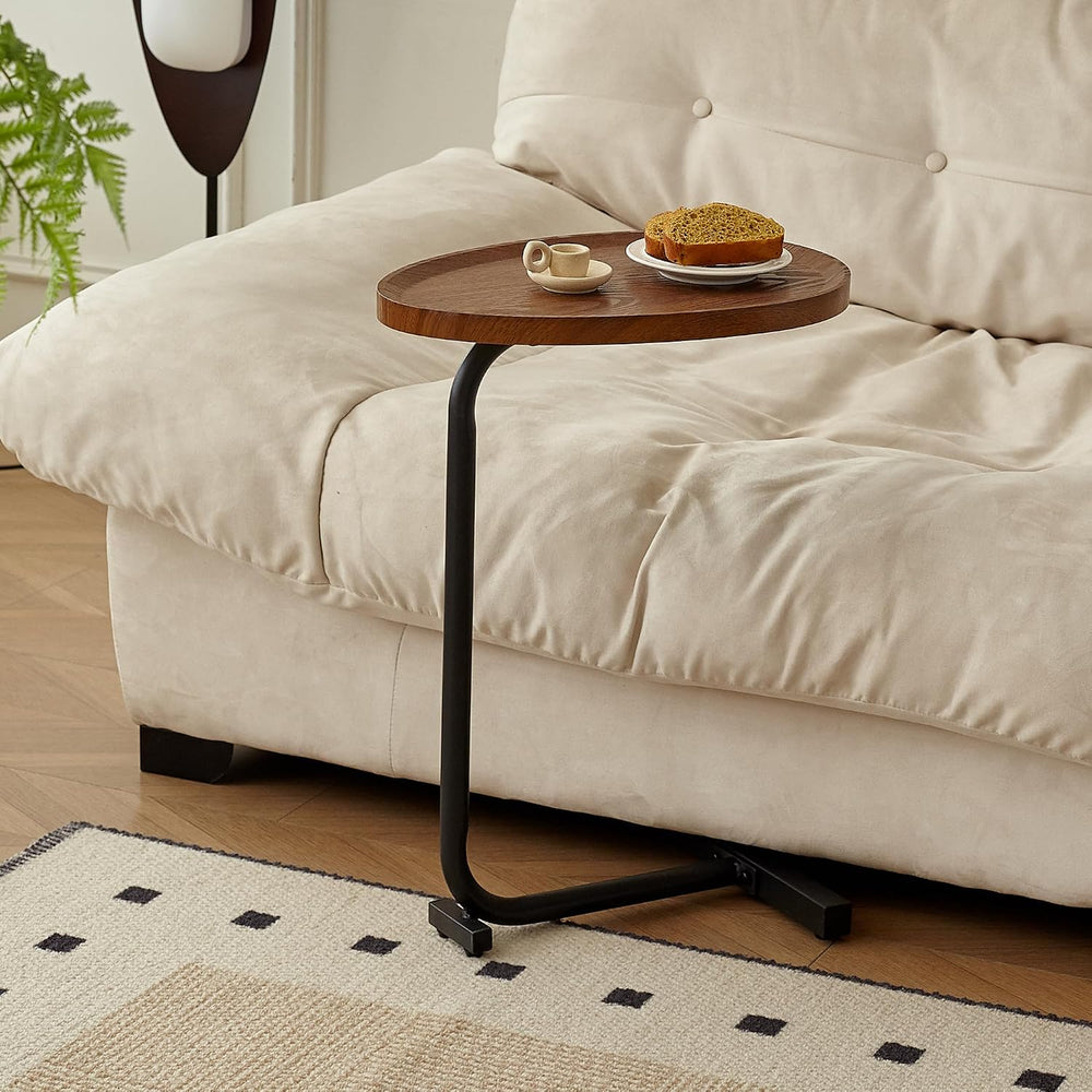 2PCS C Shaped Side Table Sofa Table, Small End Tables for Living Room,Modern ...
