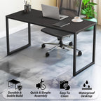 SHW Mission 32-Inch Home Office Computer Desk, Black