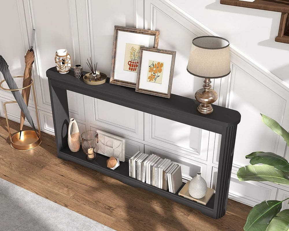 Rovibek Modern 70 Inch Entryway Table Narrow - Behind Sofa Table Narrow, 8 In...