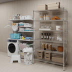 24" Deep x 48" Wide x 74" Height Wire Shelving Kit | 6-Tier | NSF Commercial Storage Rack Unit