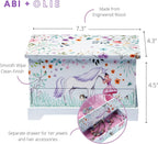 Ballerina Unicorn Kids Jewelry Box for Girls & Little Girls Jewelry Box Organizer - A unicorn music box gift