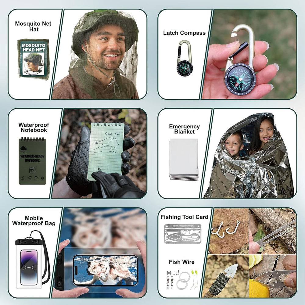 24-in-1 Professional Survival Kit Advent Calendar 2026 for Men