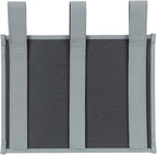Hanging Bedside Caddy,Bedside Organizer Caddy for Bed Rails(4 Pockets-Grey)