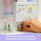 Musical Princess Unicorn Jewelry Box for Girls, Little Girls Jewelry Box, Princess Music Box for Kids, Unicorn Toys for girls ages 4-6, Princess Gifts