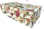 D&D Futon Furniture Sleeper Chair Folding Foam Beds, Portable Studio Guest Sofa Bed (Big Roses, 70 x 24 x 6)