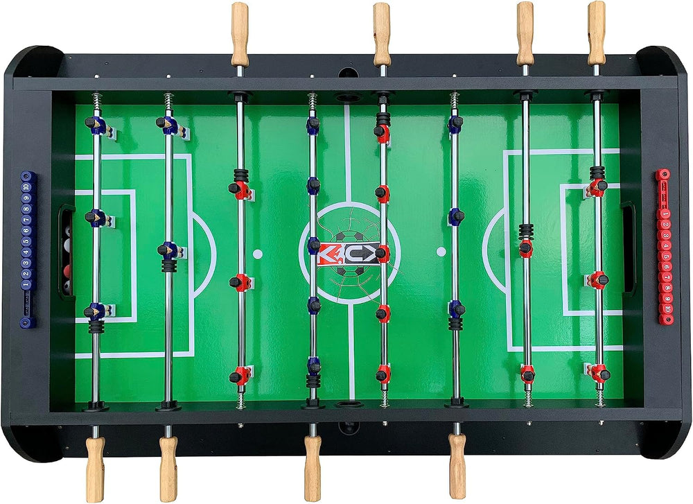KICK Triplex 55″ Telescopic Rods 3-in-1 Swivel Multi-Game Table