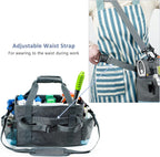 Cleaning Caddy for Cleaning Suppliers Organizer with Pockets for House Cleaning Essentials, Cleaning Organizer, Wearable Cleaing Bag Tote, Storage Caddy for Housekeeping