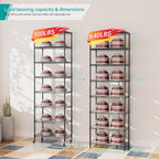 SINGAYE Shelf Closet Wire Shelving：Adjustable Metal Unit for Laundry Room Organization Bathroom Kitchen Home Storage with Wheels Pantry Rack Shelves