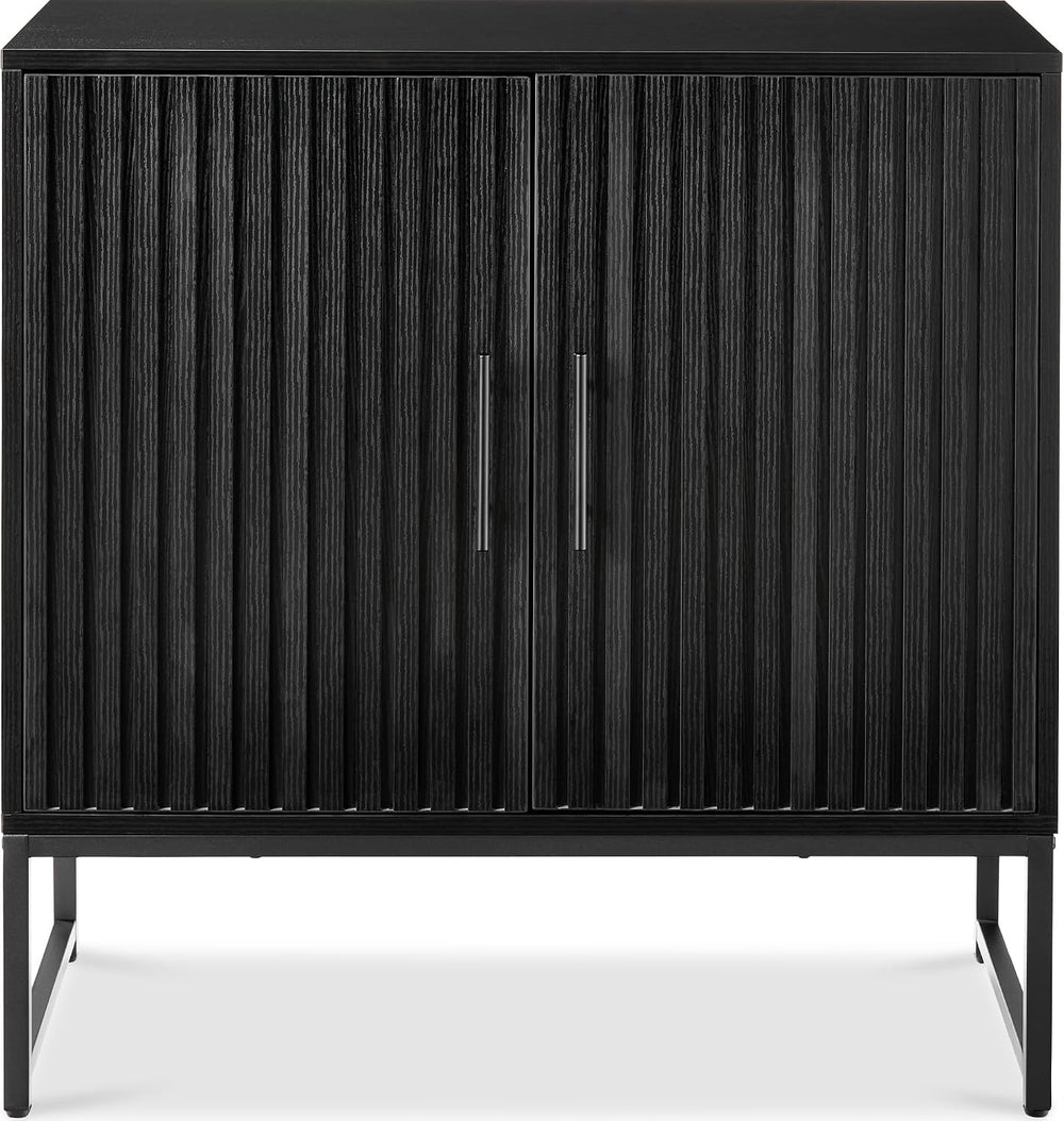 Best Choice Products Slatted Sideboard Buffet Cabinet, Entryway Table, Accent...