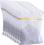 10 Pcs Laundry Bags Mesh Wash Bags, Premium Durable Double-Layer Honeycomb Mesh Laundry Bags for Delicates 12 x 16 Inches