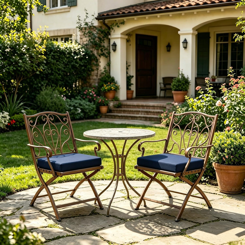 SAMTY 20 x 18 Inch Outdoor Chair Cushions for Patio Furniture UV Resistant No...