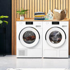 Royxen Laundry Countertop Solid Wood, Countertop for All Front-Loaded Washing Machine and Dryer, Extra Room for Laundry Room, Oak