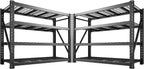 Bepatio 11000LBS Garage Shelving Heavy Duty Storage Shelves Adjustable 4-Tier Metal Shelving Uints Heavy Duty Industrial Shelves for Garage, Warehouse Basement Storage Room 24" D × 60" W × 72" H