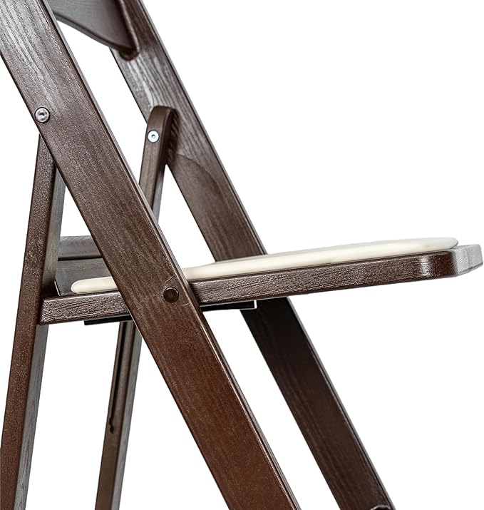 Flash Furniture Hercules Commercial Indoor/Outdoor Folding Event Chair, Wood ...