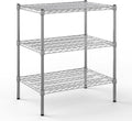 21" Deep x 30" Wide x 34" Height Wire Shelving Kit | 3-Tier | NSF Commercial Storage Rack Unit