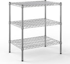 21" Deep x 30" Wide x 34" Height Wire Shelving Kit | 3-Tier | NSF Commercial Storage Rack Unit