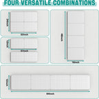 EVERHANGER Metal Pegboard Panels, Heavy Duty Pegboard Wall Organizer, Garage Wall Panels, Tool Storage Organization, 12"X16", 2pcs, Gray