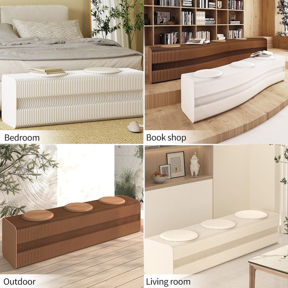 Portable Accordion Folding Hook Made of Cardboard - High-Strength Side Table ...