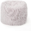 Christopher Knight Home Faux Fur Faux Fur Beanbag, 5', Lavender