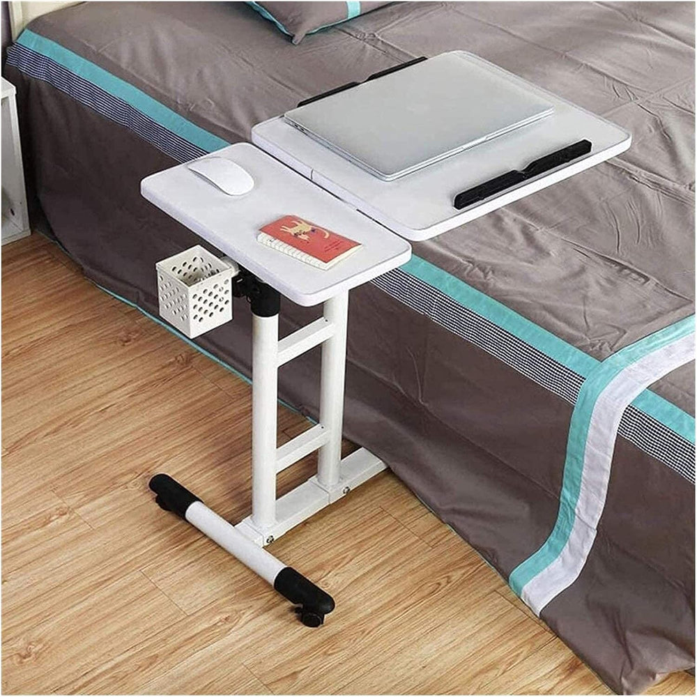 LJYT Movable Table,Sofa Side Table Rotating Mobile End Table, Adjustable Desk...