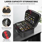 Enamel Pin Display Bag EVA Hard Shell Pin Trading Book, 18 Page Collectible Pin Board, Pin Display Case for Collectors, Suitable for Storing Enamel Pins, Sports Pins, Earrings and Brooches