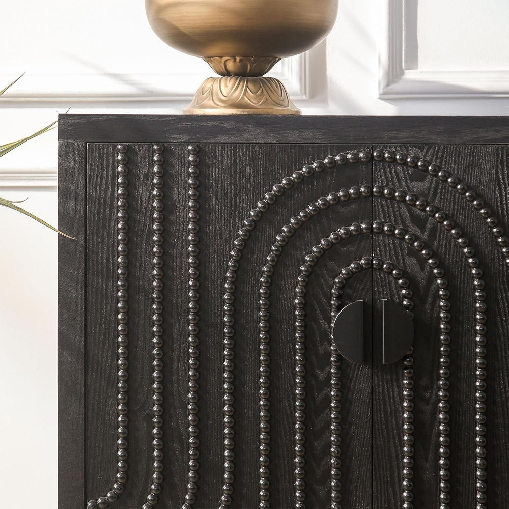 Pantry Cabinet, Modern Sideboard Cabinet, Stylish Storage Solution for Dining...