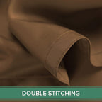 Full Sheets by Pure Bamboo, Genuine 100% Organic Viscose Derived from Bamboo Bed Sheet Set, Luxuriously Soft & Cooling, Double Stitching, Lifetime Quality Promise (Full, Coconut Husk)
