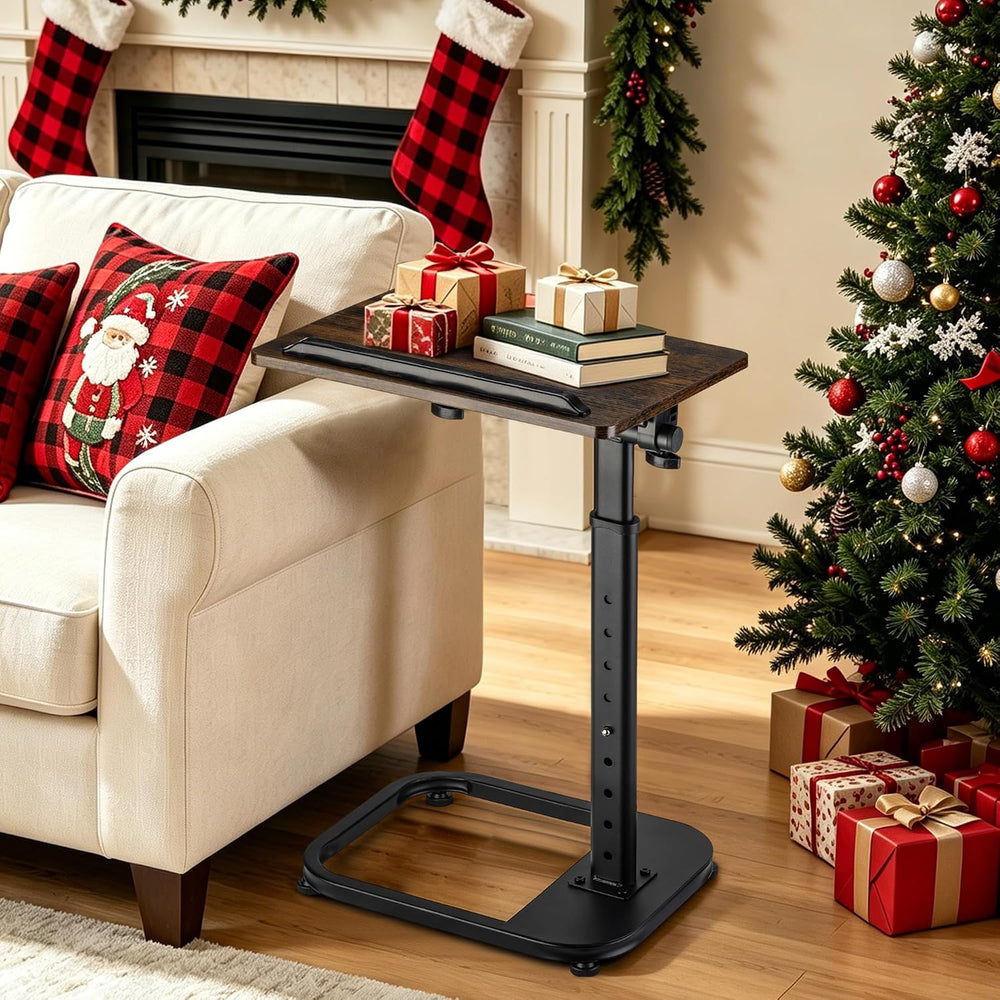 facka Adjustable Height TV Tray Table for Couch Eating, Laptop Small Spaces