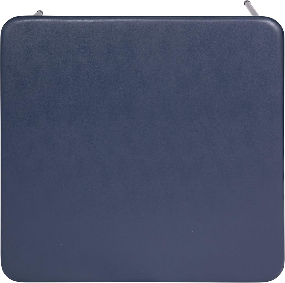 Flash Furniture Madison 5-Piece Folding Card Table and Chair Set, Navy | Port...