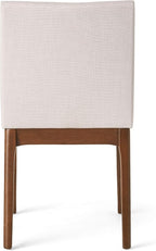 Christopher Knight Home Benson Mid-Century Modern 7 Piece Dining Set, Light Beige and Walnut
