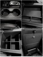 4PCS Center Console Organizer Tray for 2026-2023 Honda Pilot Ridgeline Passport Accessories, Armrest Storage Box and Divider, Hidden Storage Box and Cup Holder for Honda Pilot Ridgeline Passport