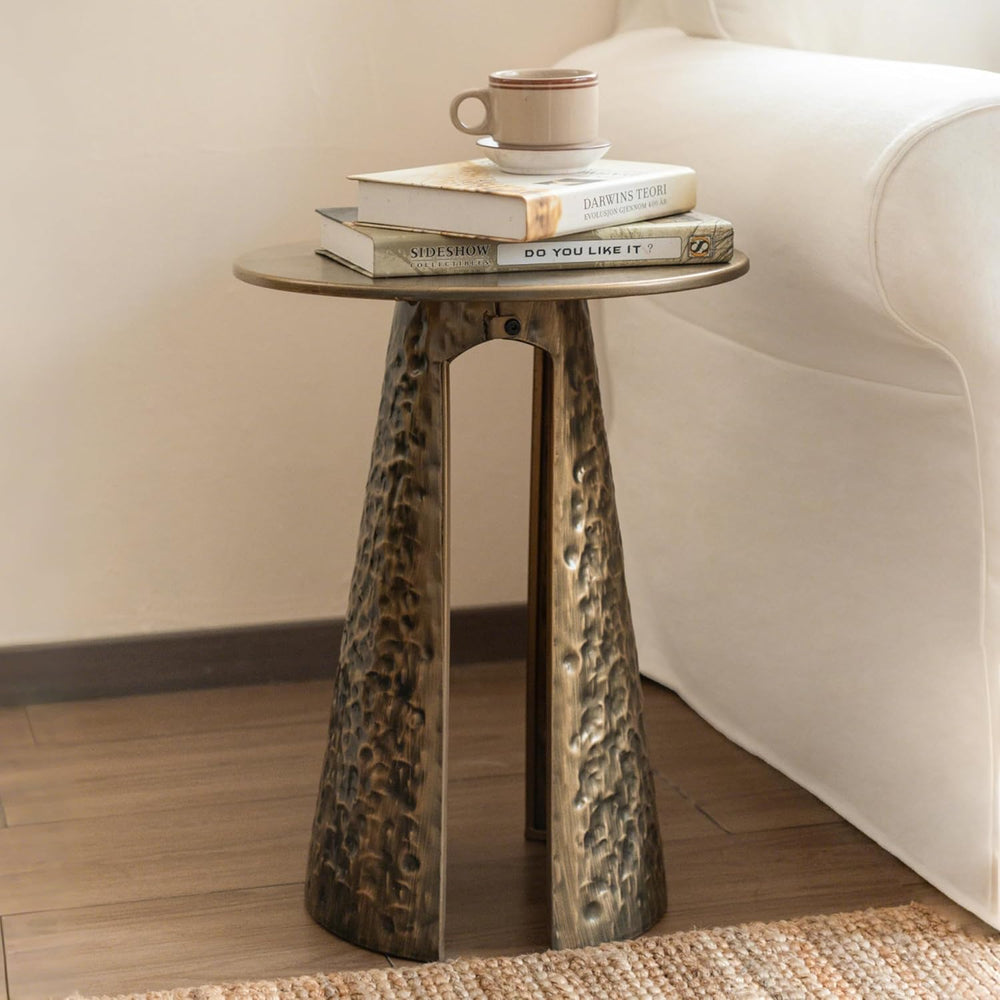 Christopher Knight Home Darton Retro Metal Coffee Table, Living Room Round To...
