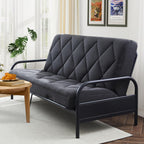 Jamdok 6" Full Size Pillow Top Futon Mattress Replacement(Frame Not Included), Gel Memory Foam, Removable Cover(71X52X6)