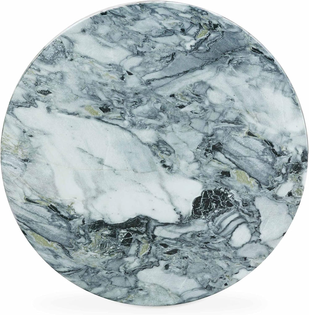 Tov Furniture Serafina Marble Pattern Concrete Indoor/Outdoor Side Table