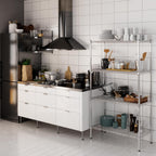 18" Deep x 36" Wide x 64" Height Wire Shelving Kit | 4-Tier | NSF Commercial Storage Rack Unit