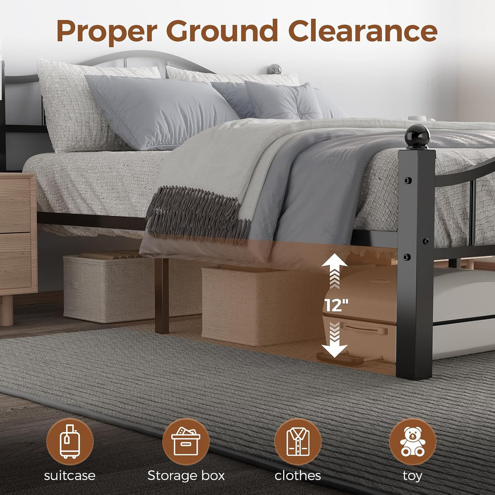 Full Size Bed Frames with Headboard