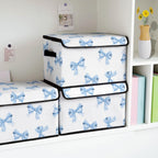 Stackable Clothes Storage Bins with Lids,Closet Organizers Fabric Box for Home and Office,Blanket Clothes Organizers,Under Bed Storage Containers 3 Pack.