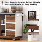 Ball & Cast Farmhouse Kitchen Island with Drop Leaf & Barn Door,Rolling Kitchen Cart on Wheels with Power Outlet,3 Large Drawers,Adjustable Shelf & Spice Rack,for Home,Kitchen,Dining Room,White,56"