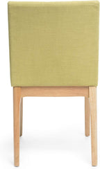 Christopher Knight Home Benson Mid-Century Modern 7 Piece Dining Set, Green Tea and Natural Oak